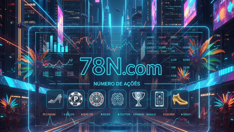 Fichas de poker espalhadas em uma mesa com iluminação rosa neon